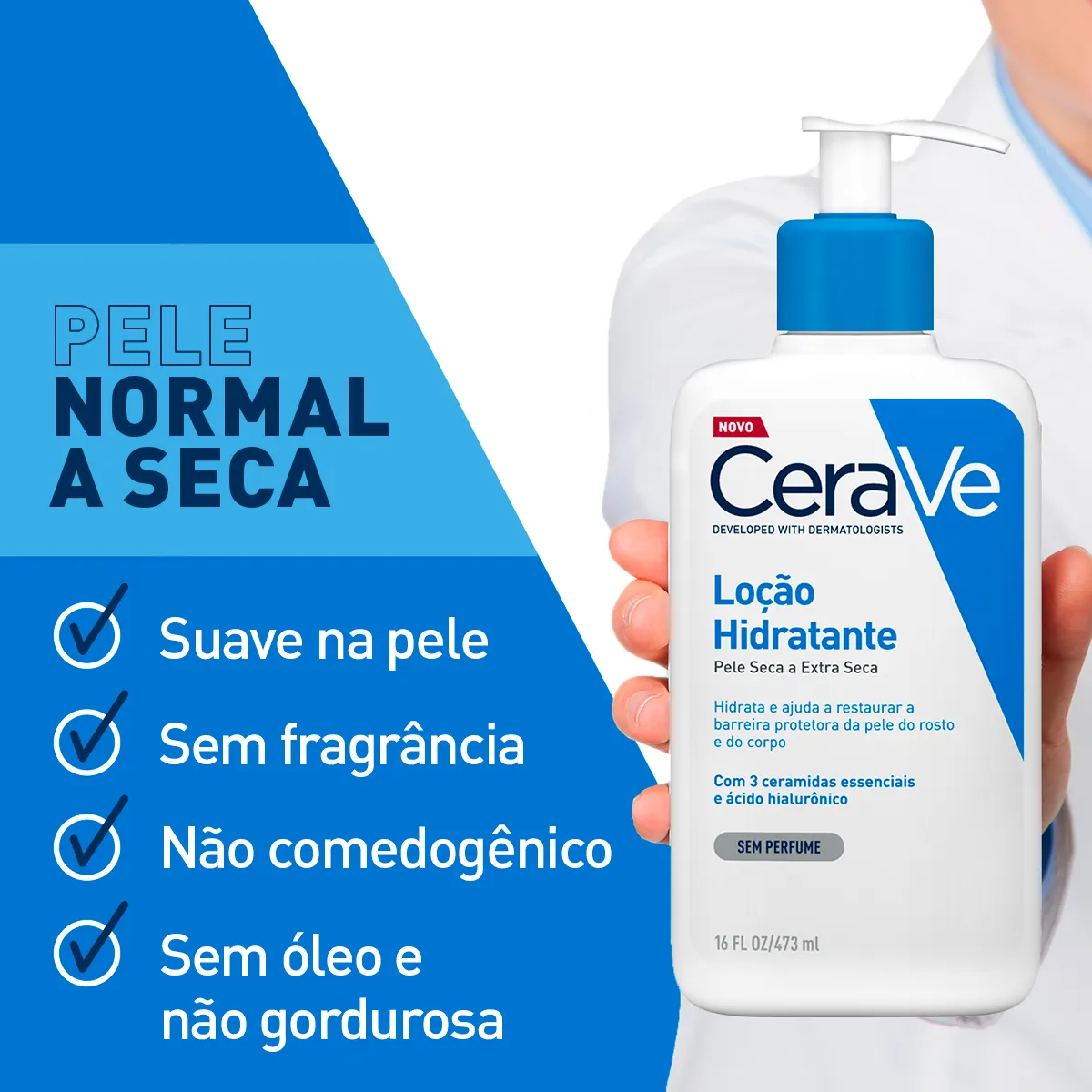 CeraVe Loção Hidratante Corporal 473ml