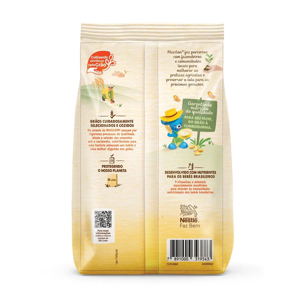 Cereal Infantil Mucilon Arroz e Aveia +6 meses 180g — foto 2