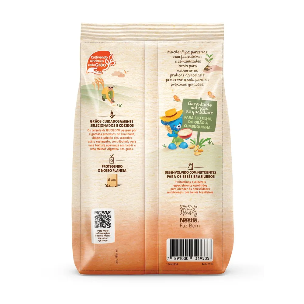 Cereal Infantil Mucilon Multicereais +6 meses 180g — foto 2