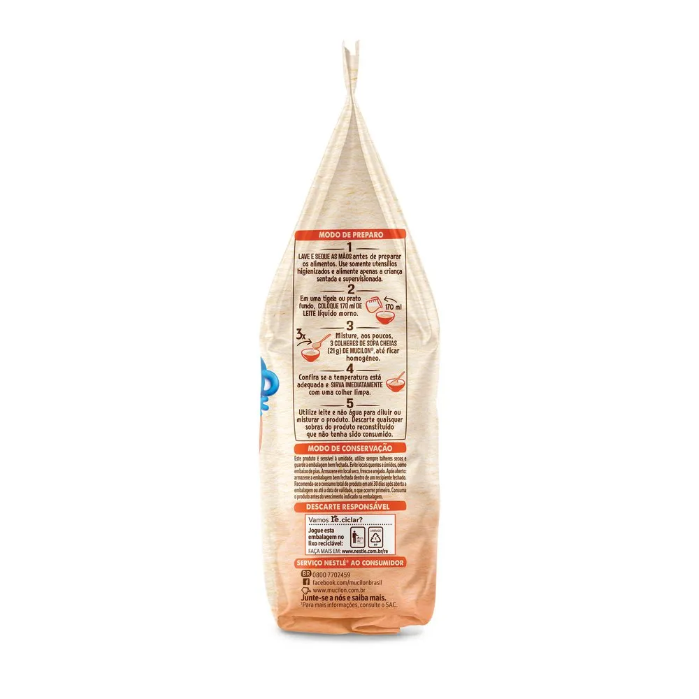 Cereal Infantil Mucilon Multicereais +6 meses 180g — foto 3