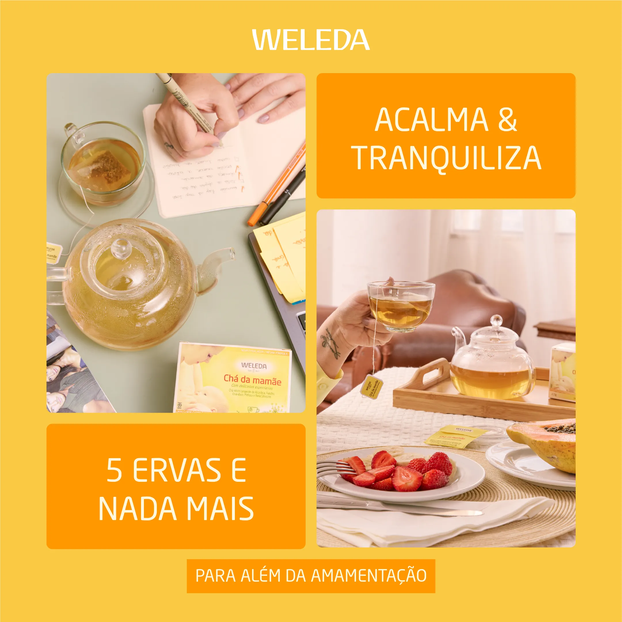 Chá Weleda Misto para Mamãe 60 Sachês — foto 4