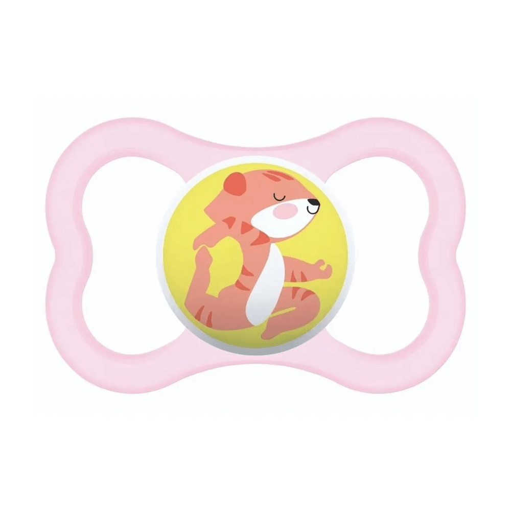 Chupeta MAM Air Ortodôntica +18 meses Silicone Rosa 1 Unidade — foto 2