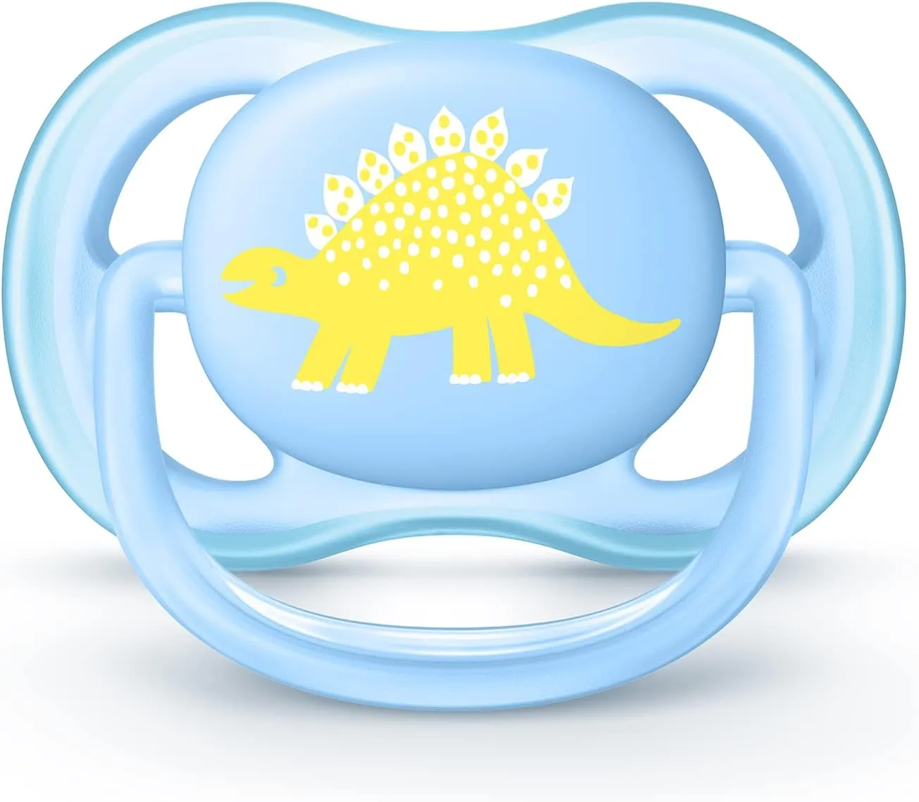 Chupeta Philips Avent Ultra Air +0 Meses Azul Dinossauros — foto 2
