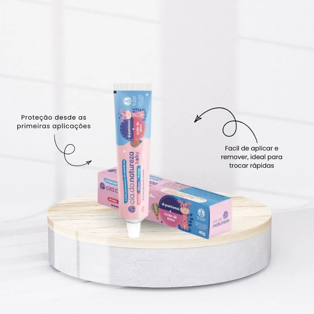 Cia da Natureza - Creme de Assaduras D-Pantenol - 45g — foto 2
