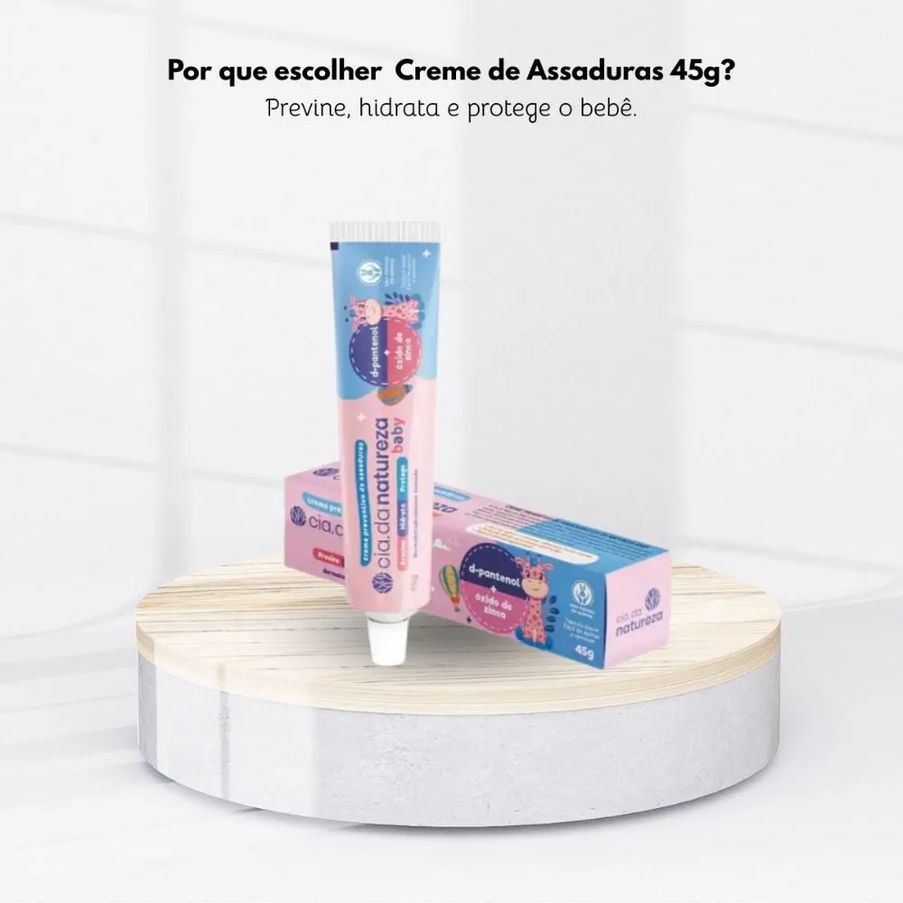 Cia da Natureza - Creme de Assaduras D-Pantenol - 45g — foto 5