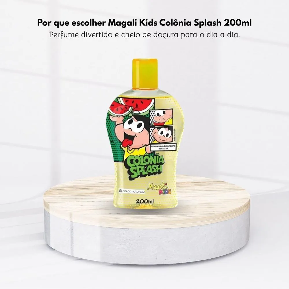 Cia da Natureza - Magali Kids Colônia Splash - 200ml — foto 5