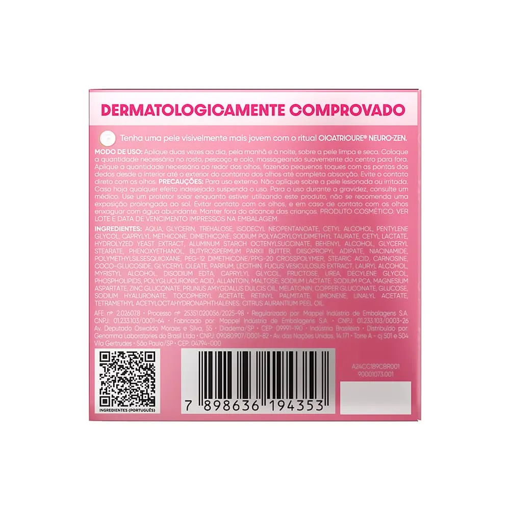 Cicatricure Neuro-Zen Creme Facial Antirrugas 50g — foto 2