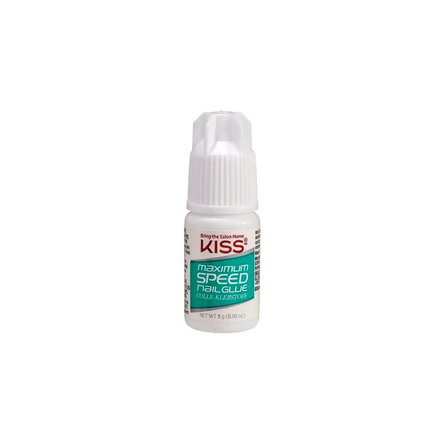 Cola para Unhas Postiças Kiss New York Secagem Rápida 3g