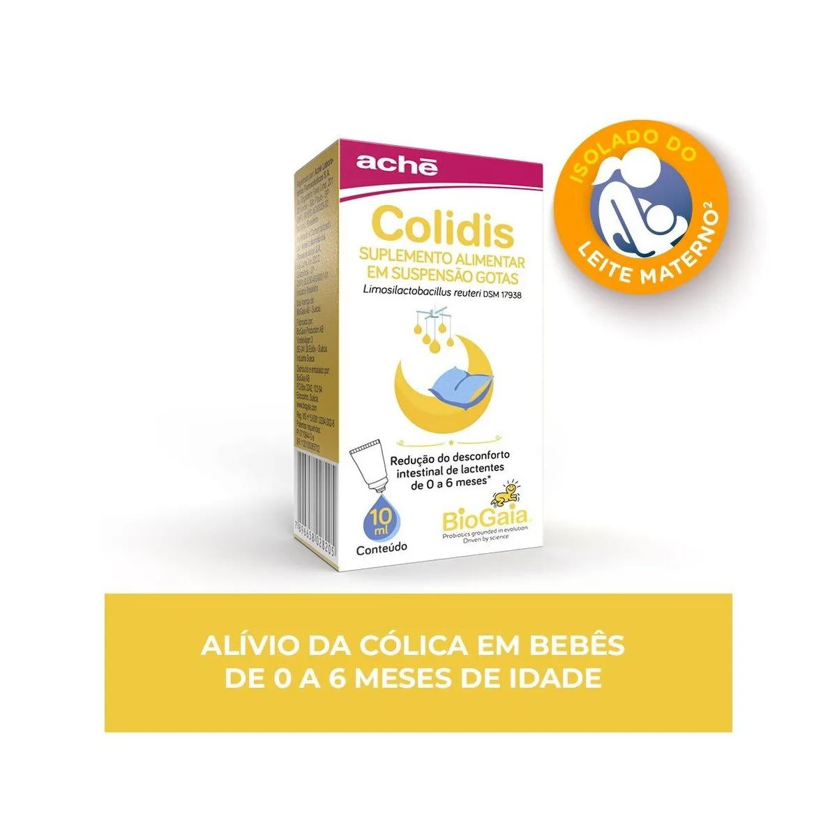 Colidis Probiótico Infantil Gotas 10ml — foto 2