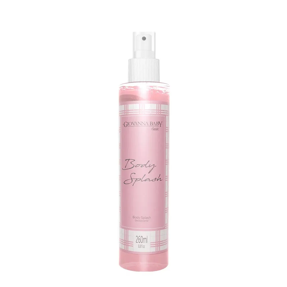 Colônia Giovanna Baby Classic Body Splash 260ml