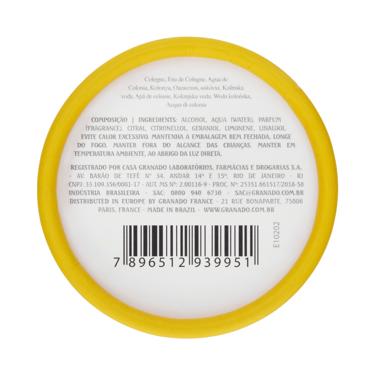 Colônia Granado Terrapeutics Bergamota e Flor de Laranjeira 230ml — foto 4