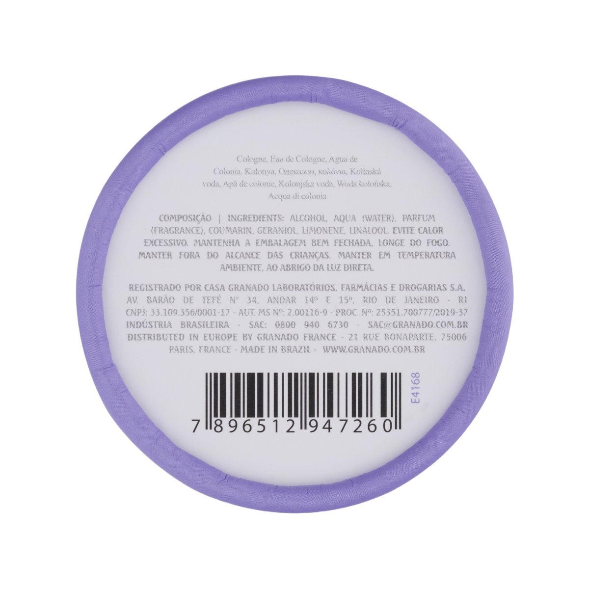 Colônia Granado Terrapeutics Lavanda e Cedro 230ml — foto 4
