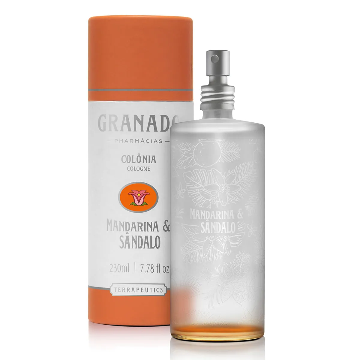 Colônia Granado Terrapeutics Mandarina e Sândalo 230ml