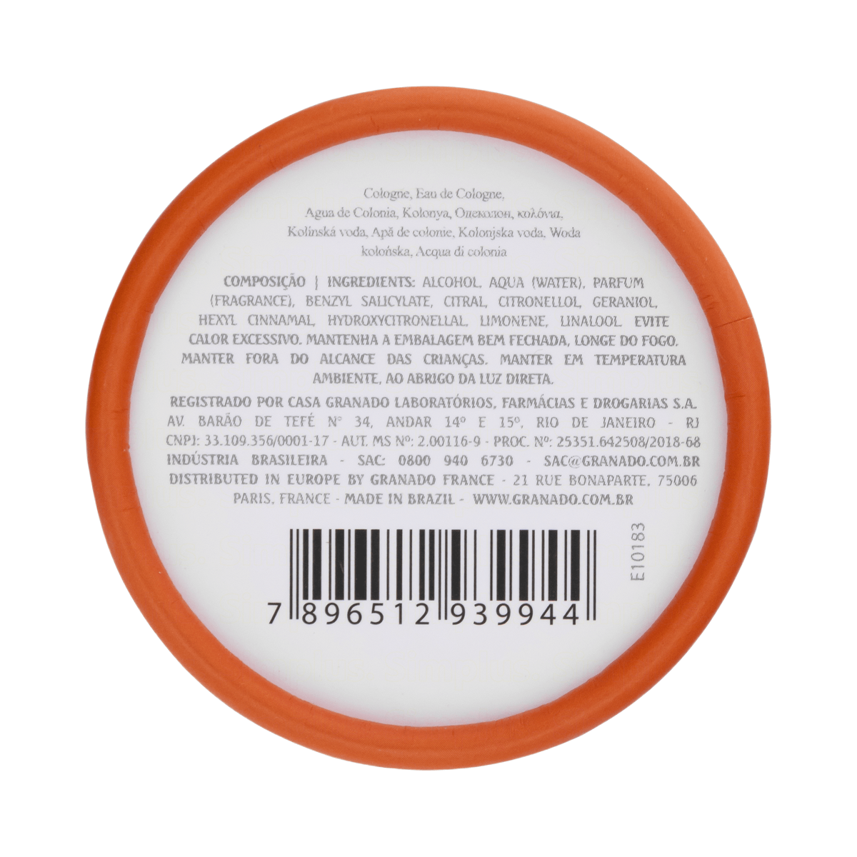 Colônia Granado Terrapeutics Mandarina e Sândalo 230ml — foto 4