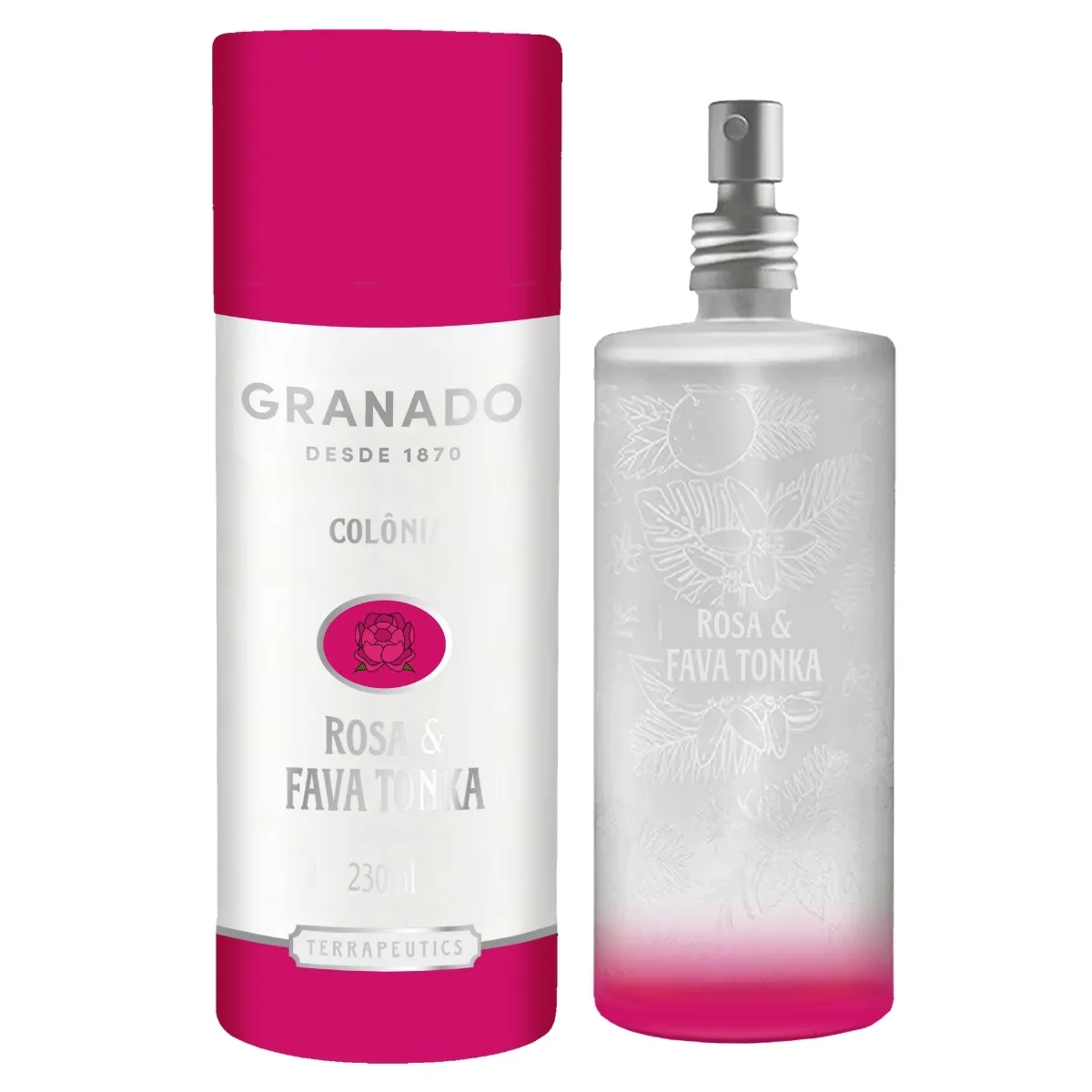 Colonia Granado Terrapeutics Rosa & Fava Tonka 230ml