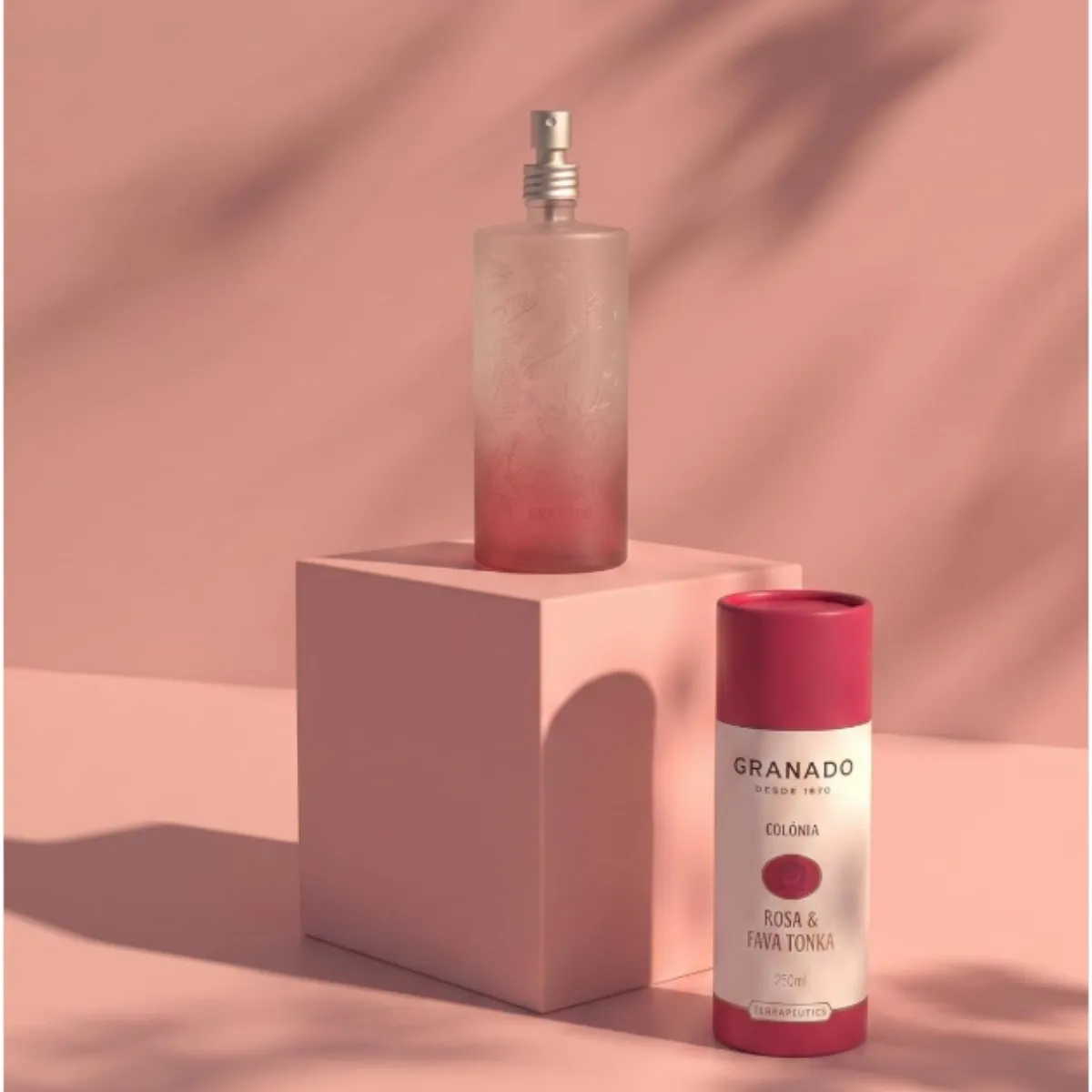 Colonia Granado Terrapeutics Rosa & Fava Tonka 230ml — foto 3