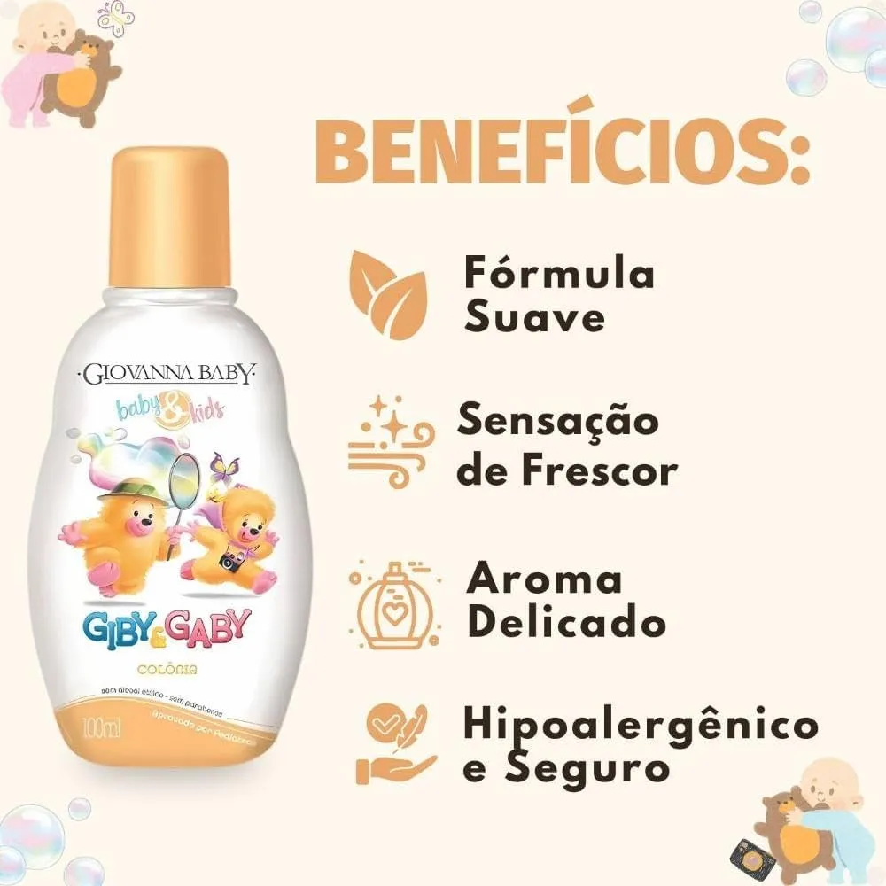 Colônia Infantil Giovanna Baby Giby 0 a 5 Anos 100ml — foto 2