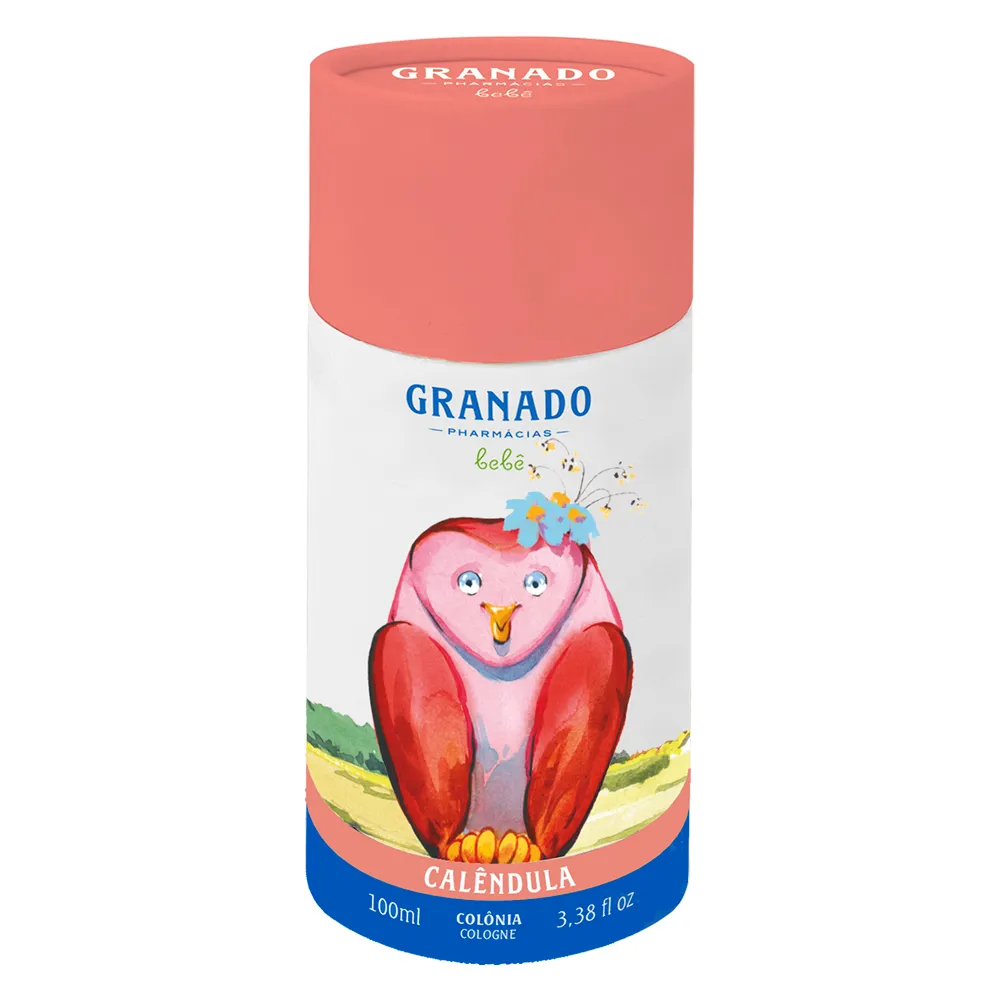 Colônia Infantil Granado Bebê Sem Álcool Recém-Nascido Calêndula 100ml