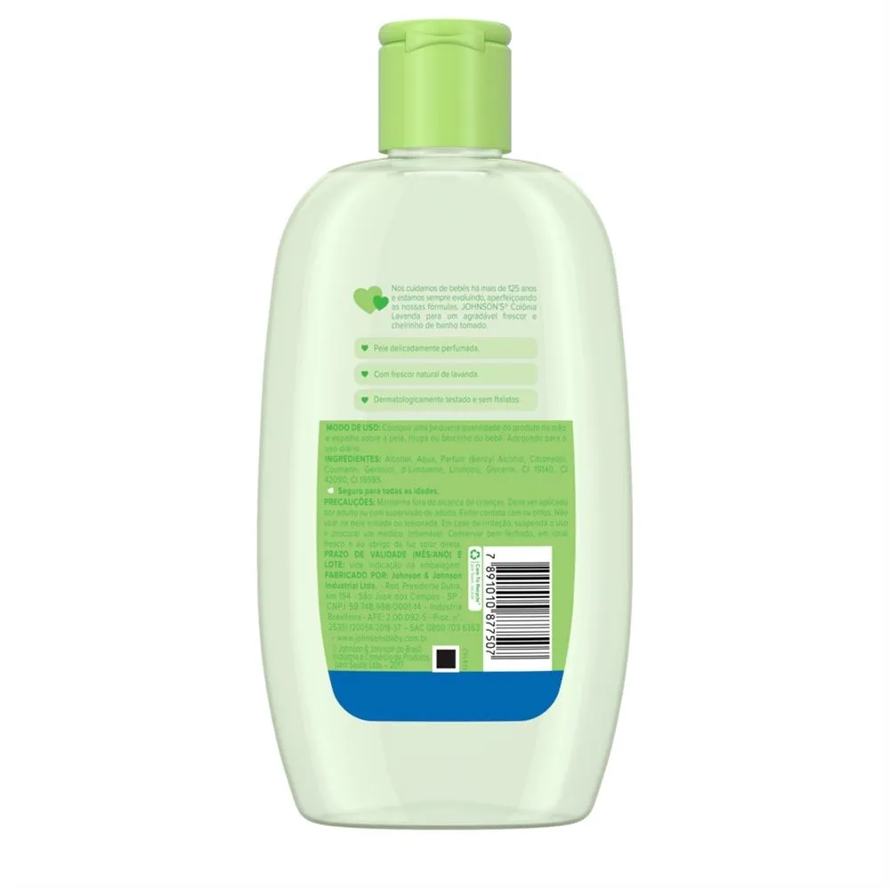 Colônia Johnson’s Baby Lavanda 400ml — foto 2