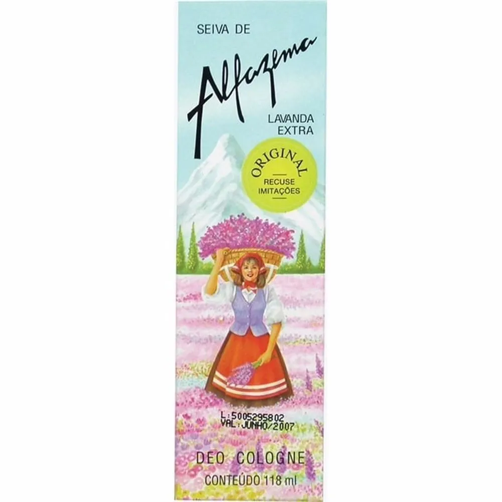 Colônia Seiva de Alfazema Lavanda Feminina 118ml