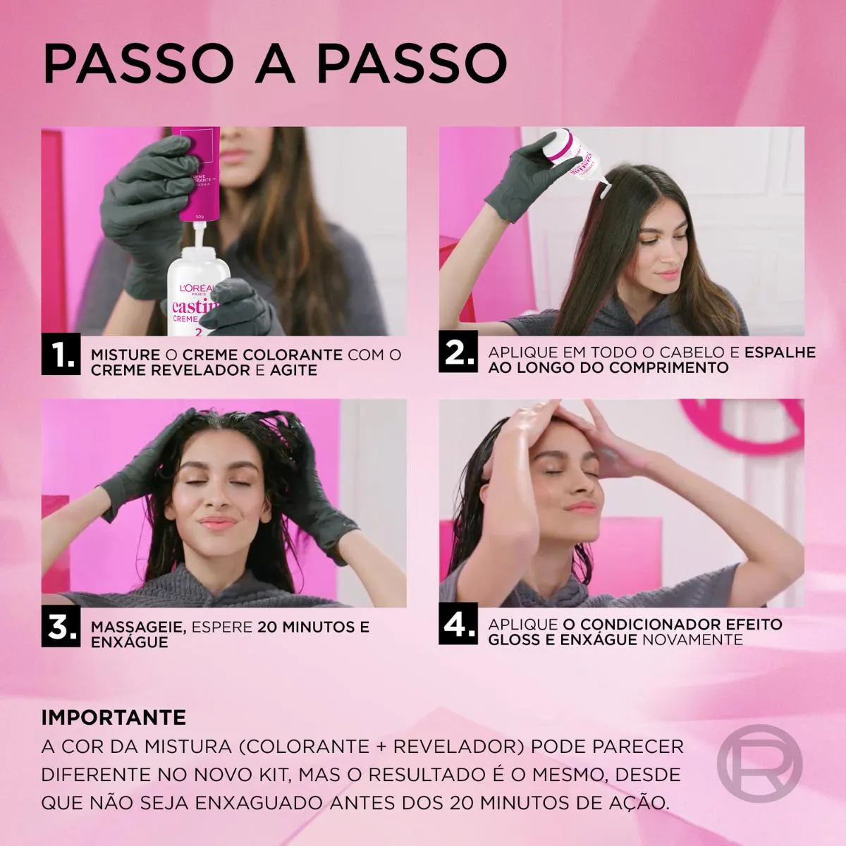 Coloração Casting Creme Gloss 535 Chocolate — foto 7