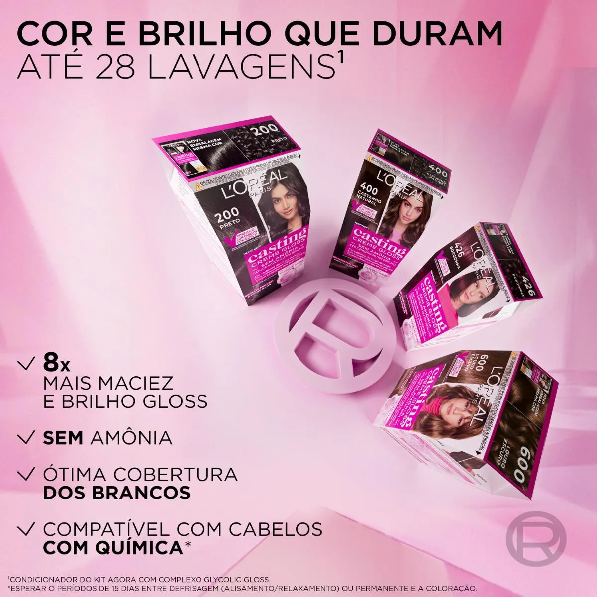 Coloração Casting Creme Gloss 535 Chocolate — foto 10