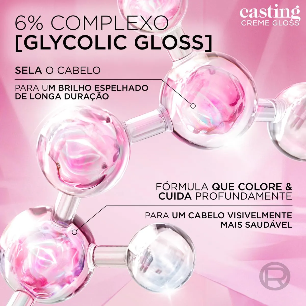 Coloração Casting Creme Gloss 535 Chocolate — foto 6