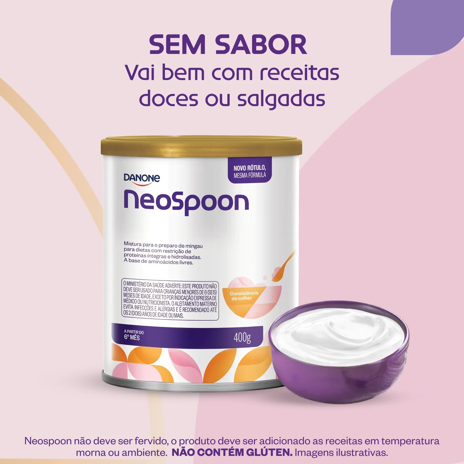 Complemento Alimentar Infantil Neospoon +6 meses 400g — foto 4