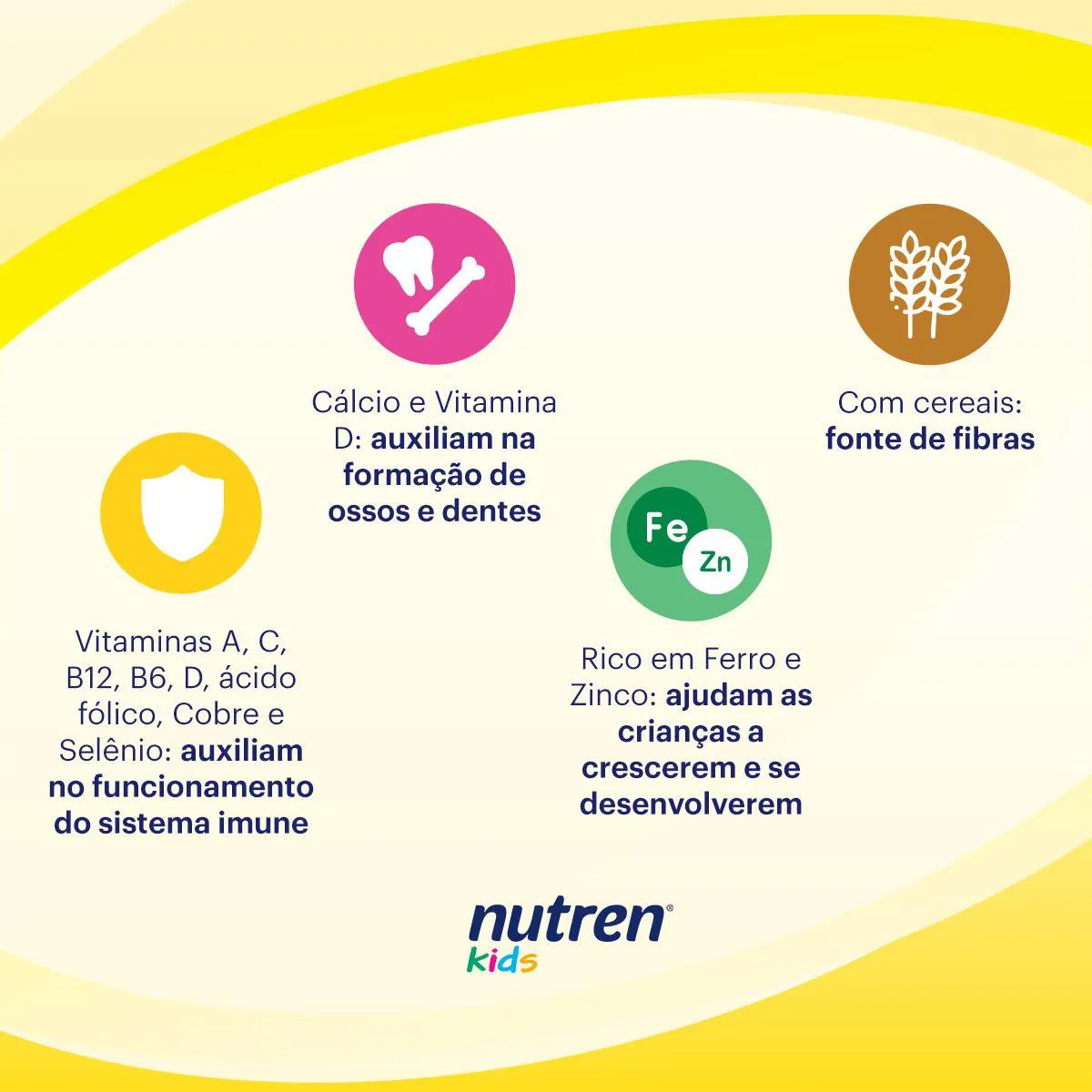 Complemento Alimentar Infantil Nutren Kids Sabor Baunilha 350g — foto 3