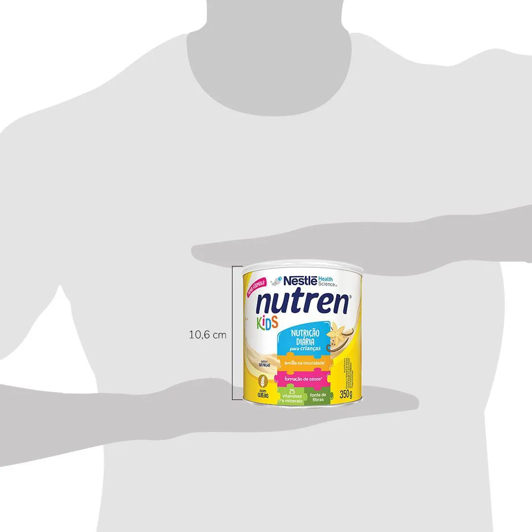 Complemento Alimentar Infantil Nutren Kids Sabor Baunilha 350g — foto 10