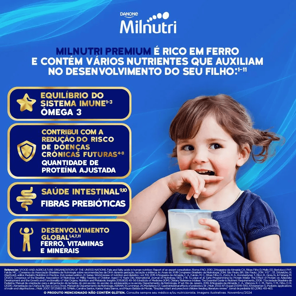 Composto Lácteo Infantil Milnutri Profutura 800g — foto 7