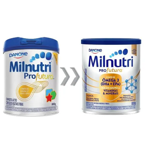 Composto Lácteo Infantil Milnutri Profutura 800g — foto 2
