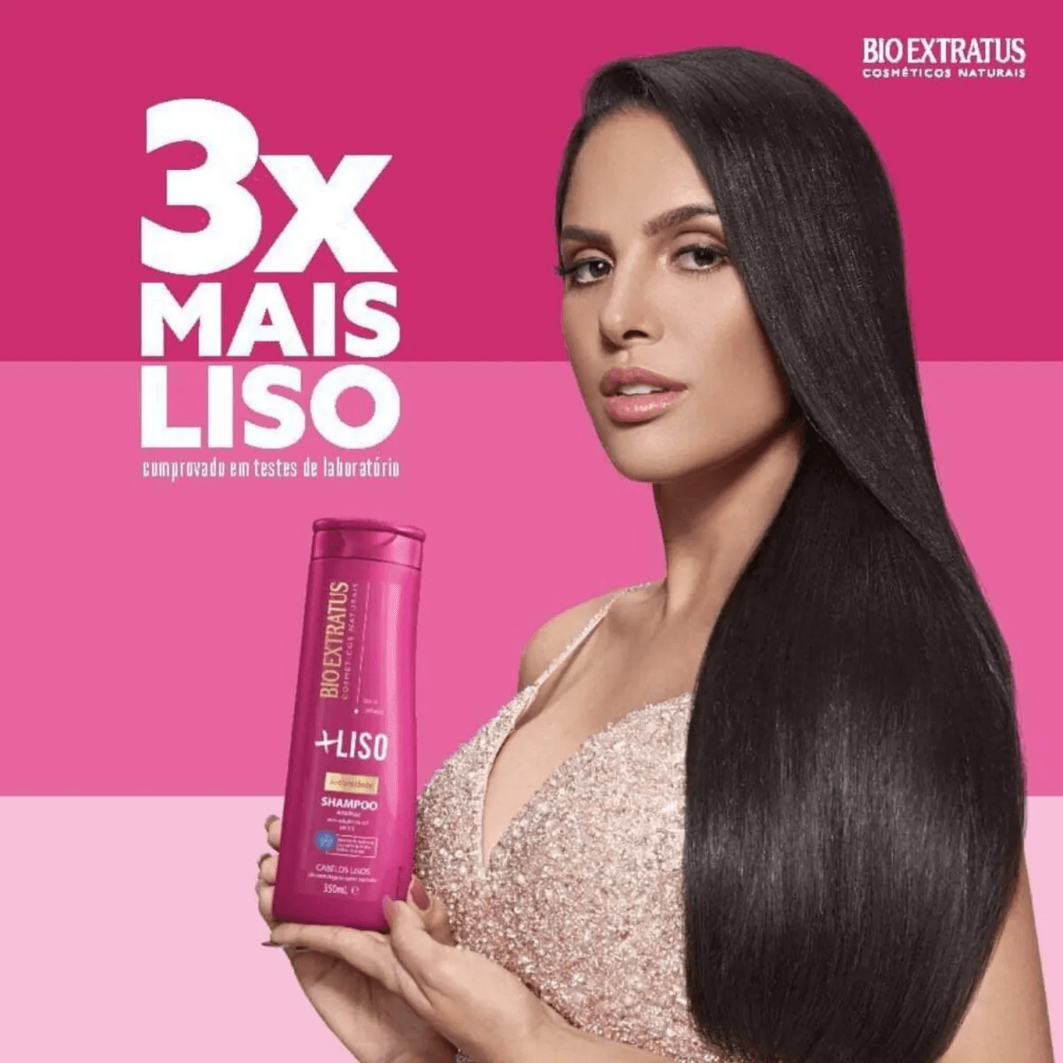 Condicionador Bio Extratus Mais Liso Antiumidade 350ml — foto 3
