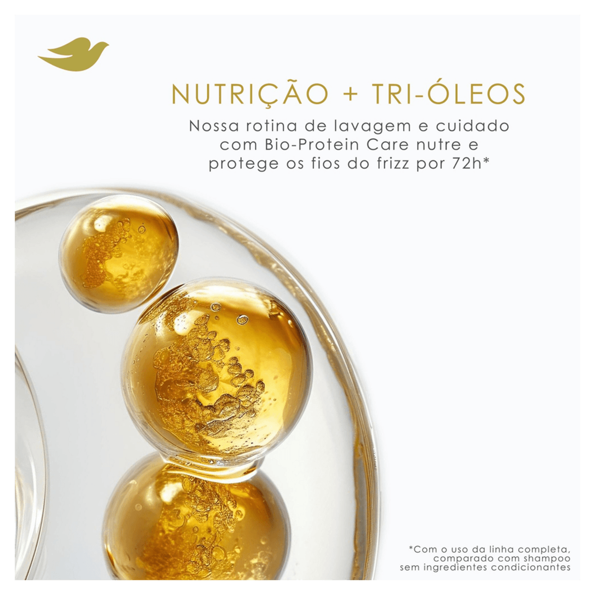 Condicionador Dove Nutrição + Tri-Óleos Frasco 370ml — foto 8