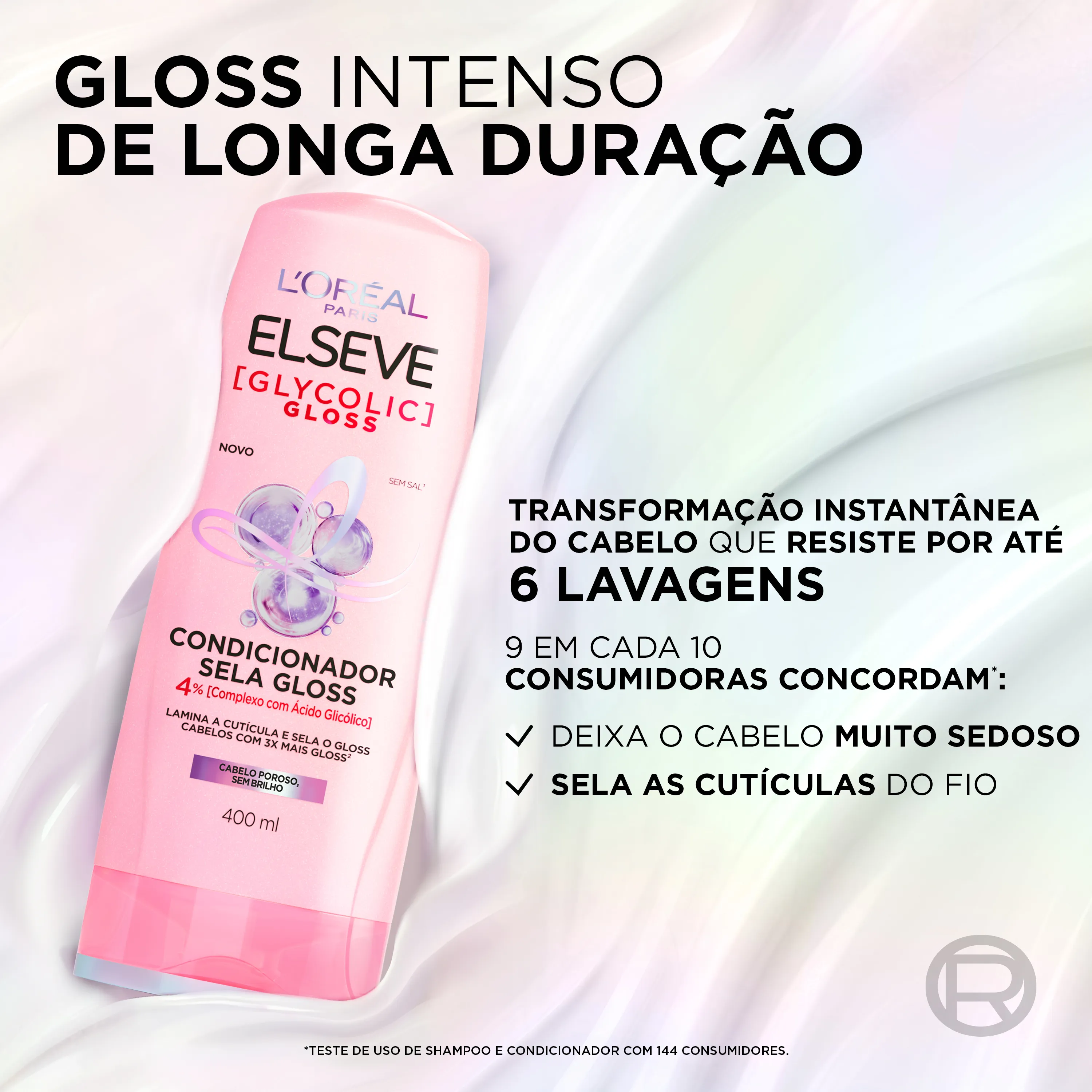 Condicionador Elseve Glycolic Gloss Sela Gloss 200ml — foto 2