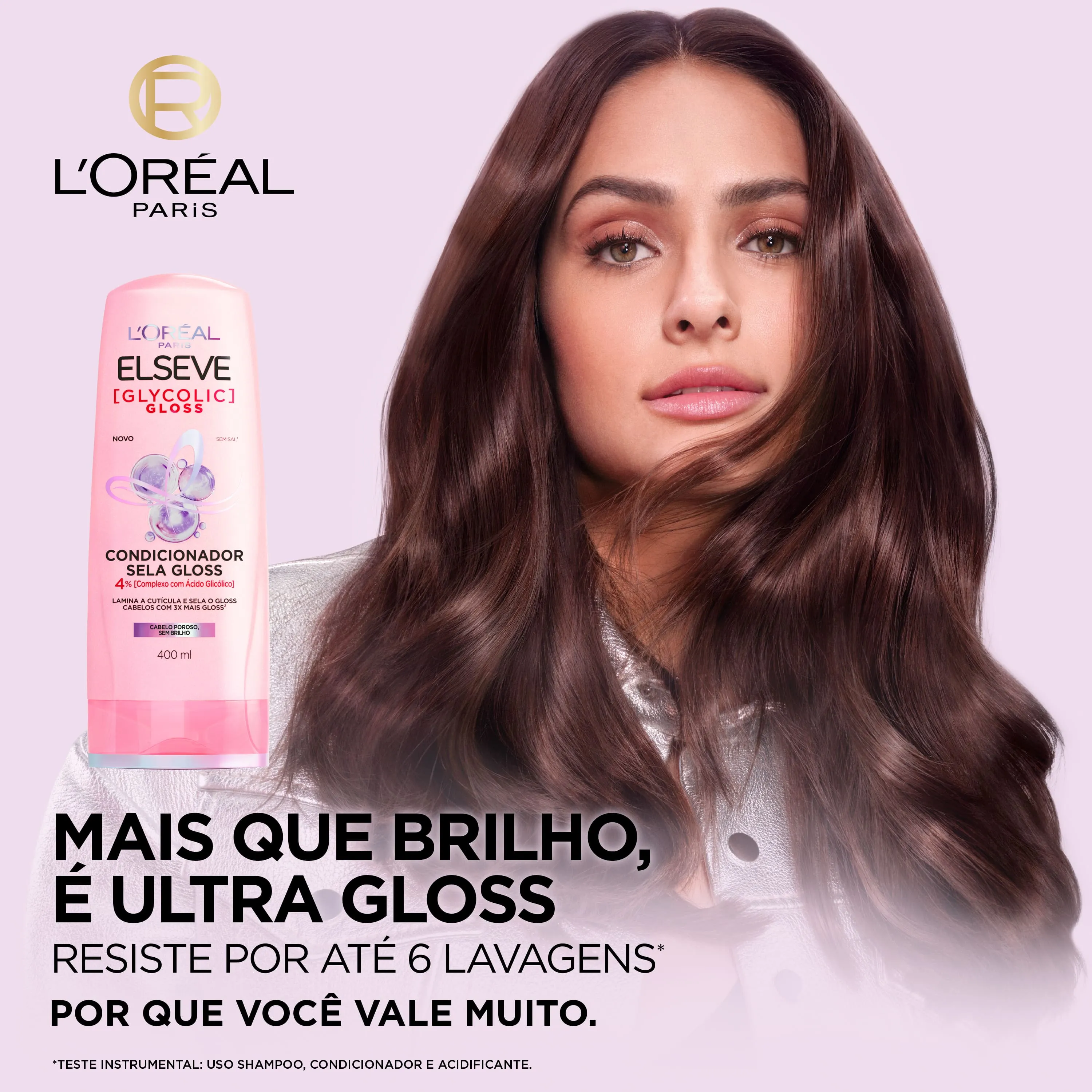 Condicionador Elseve Glycolic Gloss Sela Gloss 400ml — foto 8