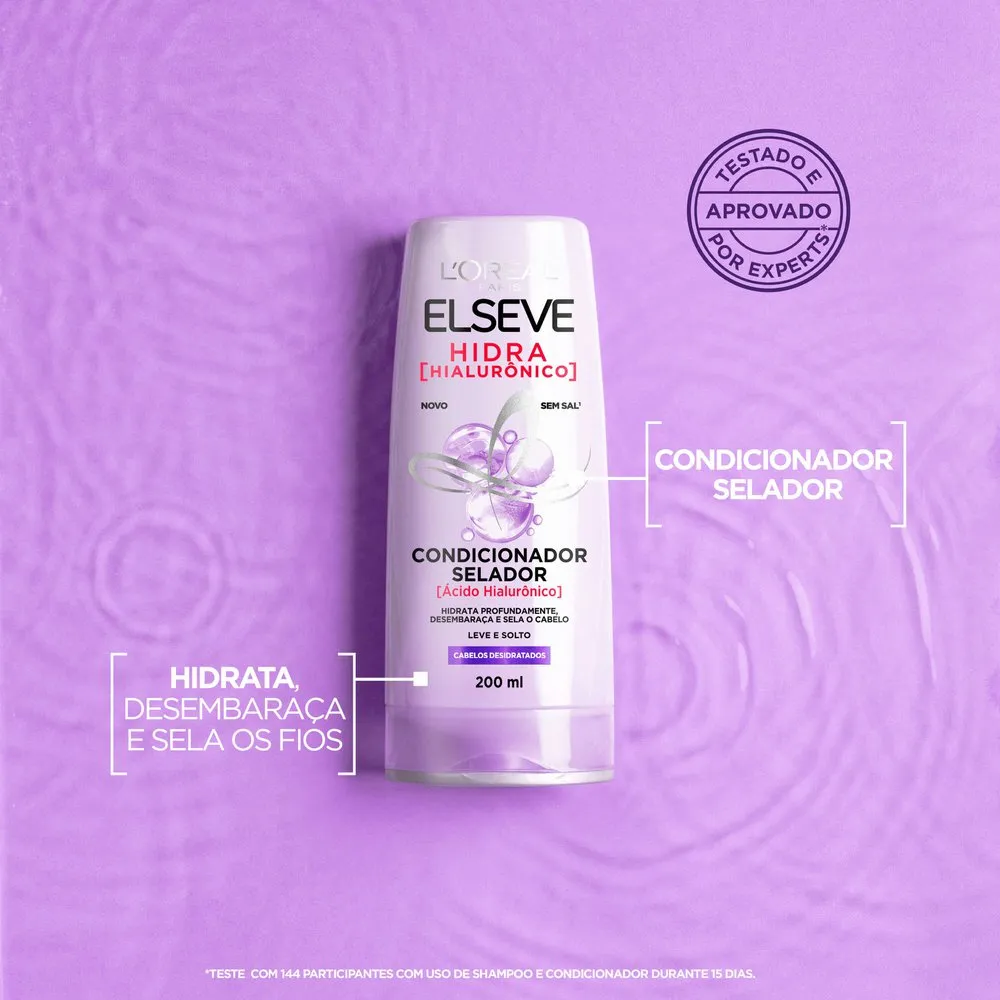Condicionador Elseve Hidra Hialurônico Selador 400ml — foto 2