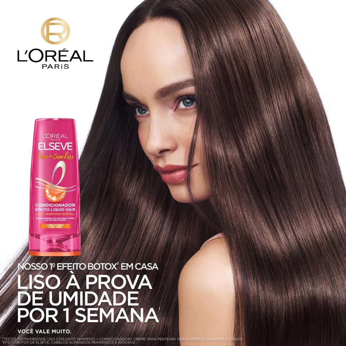 Condicionador Elseve Liso dos Sonhos Liquid Hair 200ml — foto 3