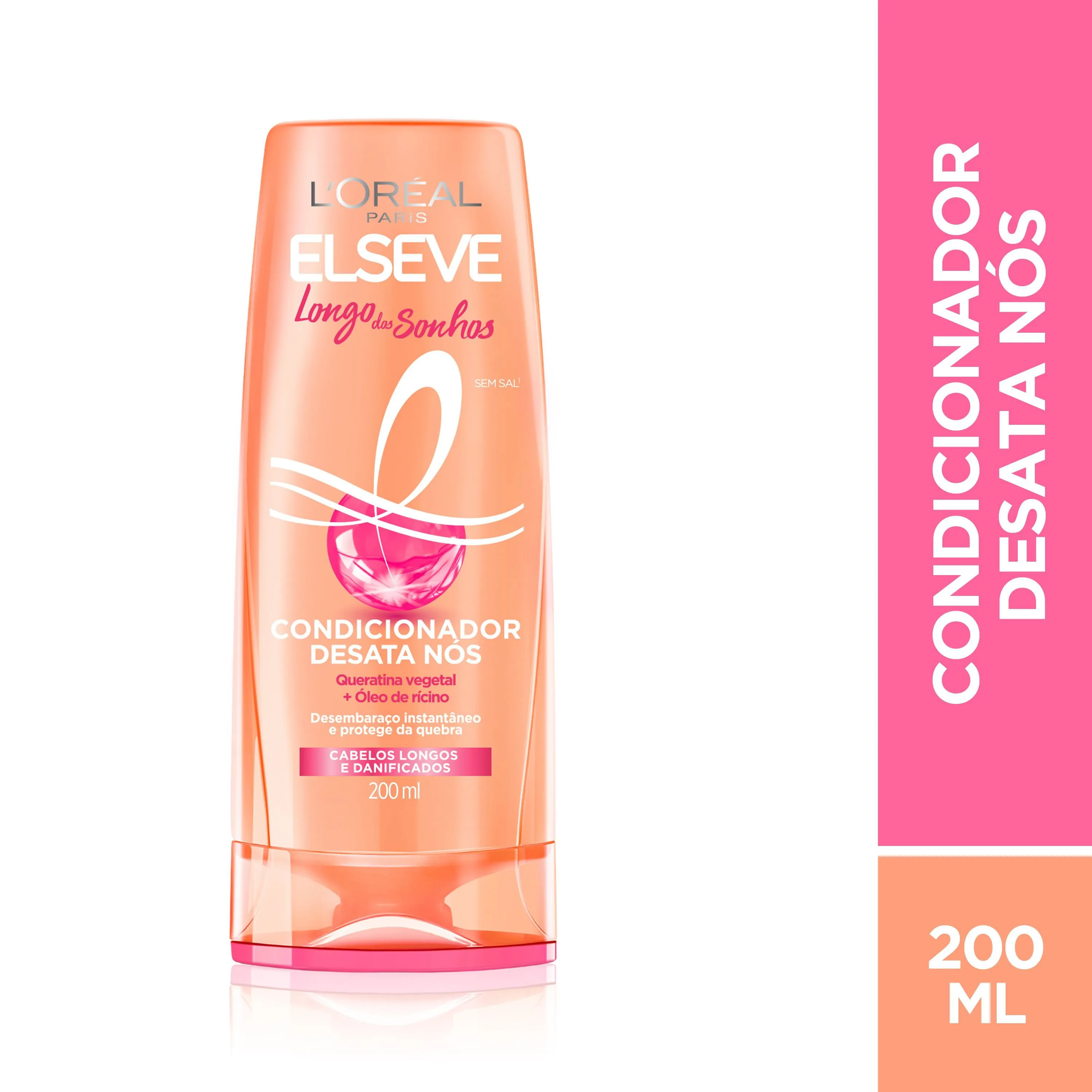 Condicionador Elseve Longo dos Sonhos Desata Nós 200ml