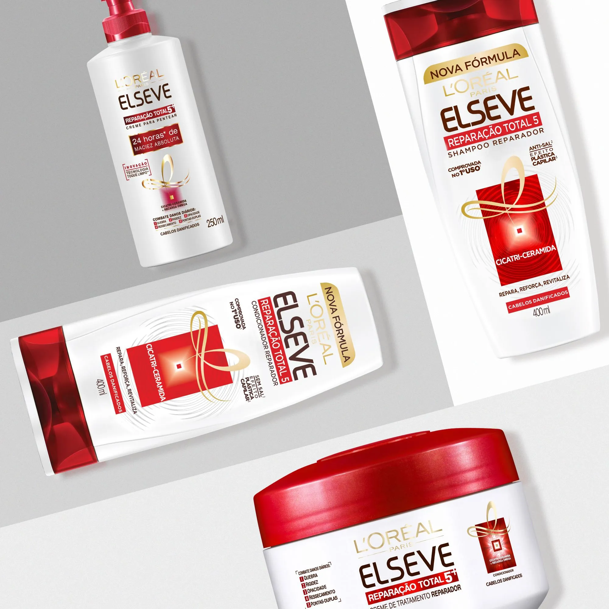Condicionador Elseve Reparação Total 5 Restaurador 400ml — foto 6