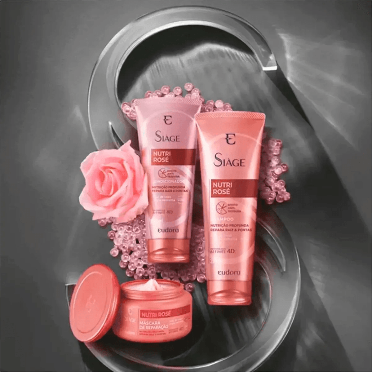 Condicionador Eudora Siàge Nutri Rosé 200ml — foto 2