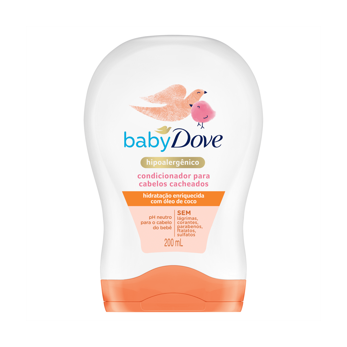Condicionador Infantil Baby Dove Hidratação Enriquecida Cabelos Cacheados 200ml — foto 2