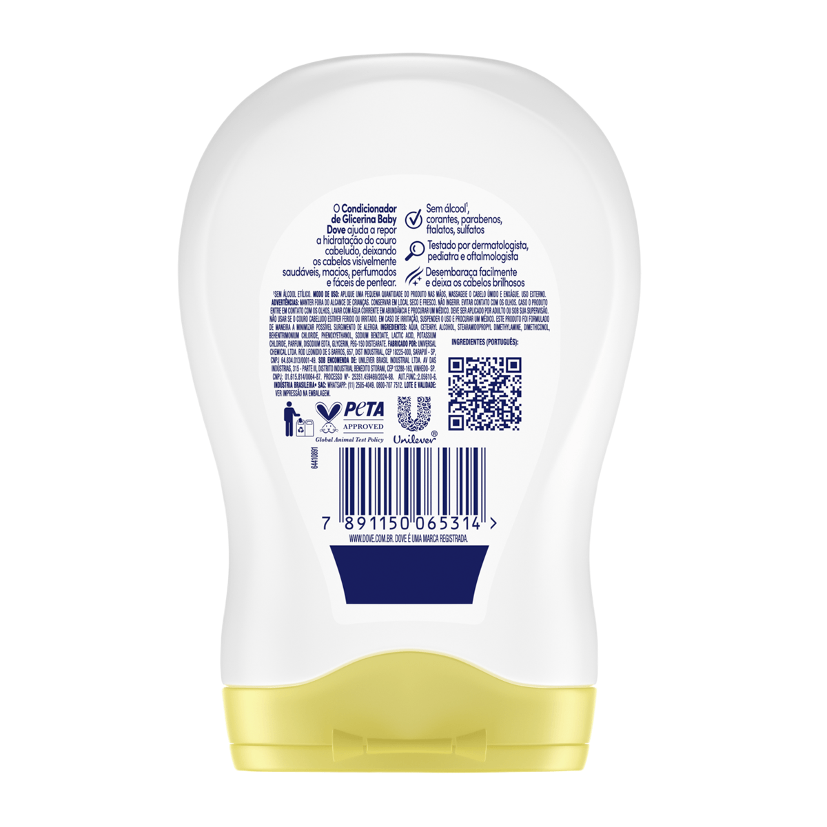 Condicionador Infantil Baby Dove Hidratação Glicerinada 200ml — foto 3