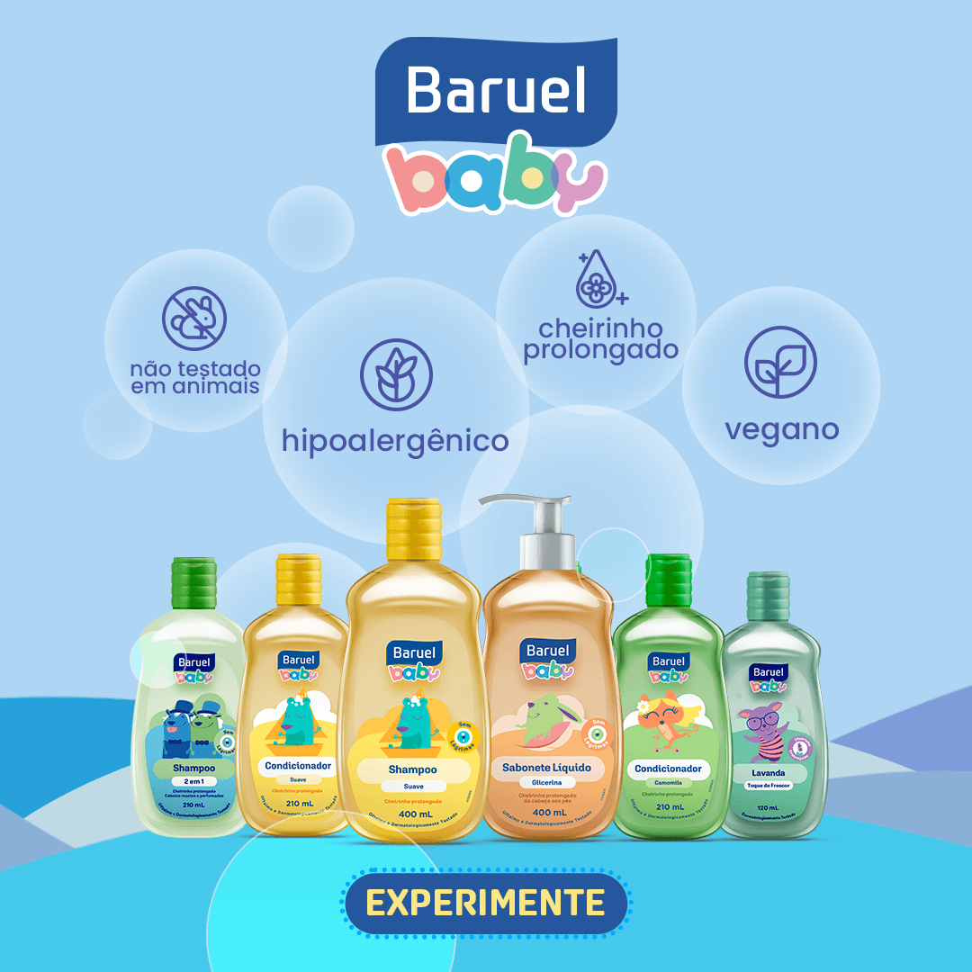 Condicionador Infantil Baruel Baby Sono Tranquilo 210ml — foto 3