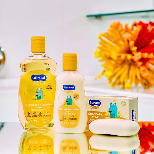 Condicionador Infantil Baruel Baby Suave 210ml — foto 4