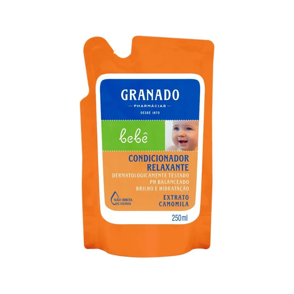 Condicionador Infantil Granado Bebê Camomila Refil 250ml