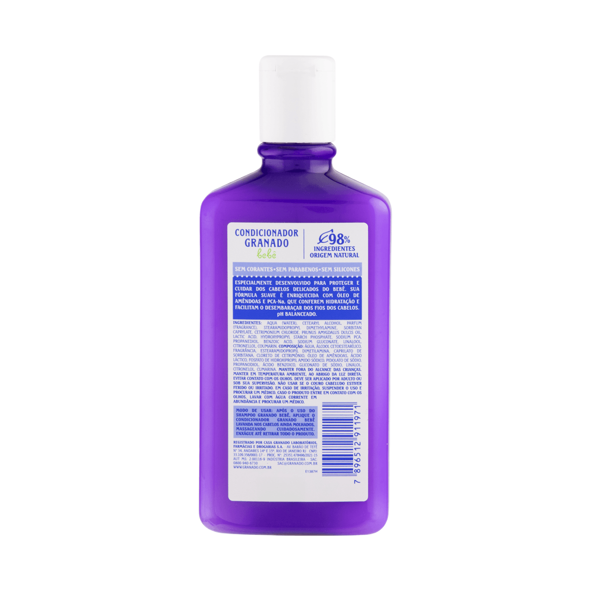 Condicionador Infantil Granado Bebê Lavanda 250ml — foto 4