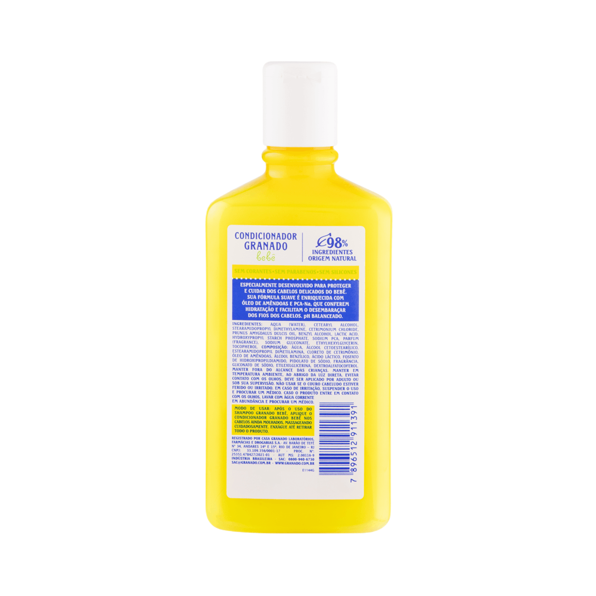 Condicionador Infantil Granado Bebê Tradicional 250ml — foto 4