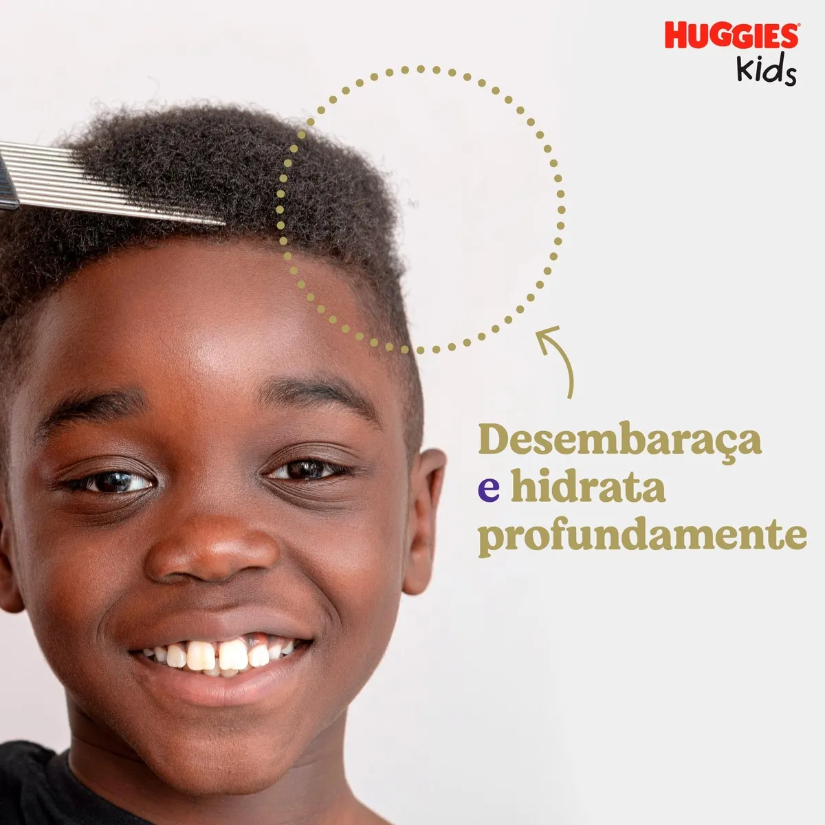 Condicionador Infantil Huggies Kids Super Crespinhos 360ml — foto 2