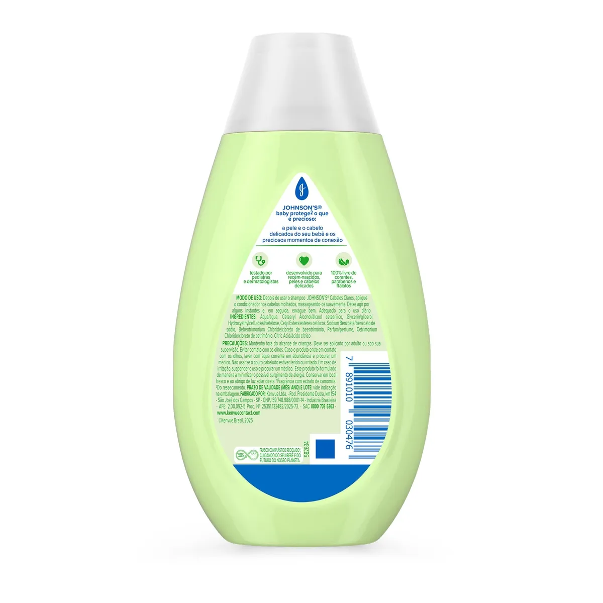 Condicionador Infantil Johnson's Baby Cabelos Claros Camomila 200ml — foto 7